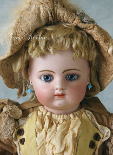 French Bisque Bebe by Gaultier with Block Letter -F.10.G- （FR561