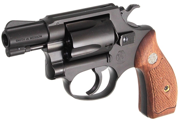 タナカ S&W M36 チーフスペシャル アーリーモデル HW （木製グリップ