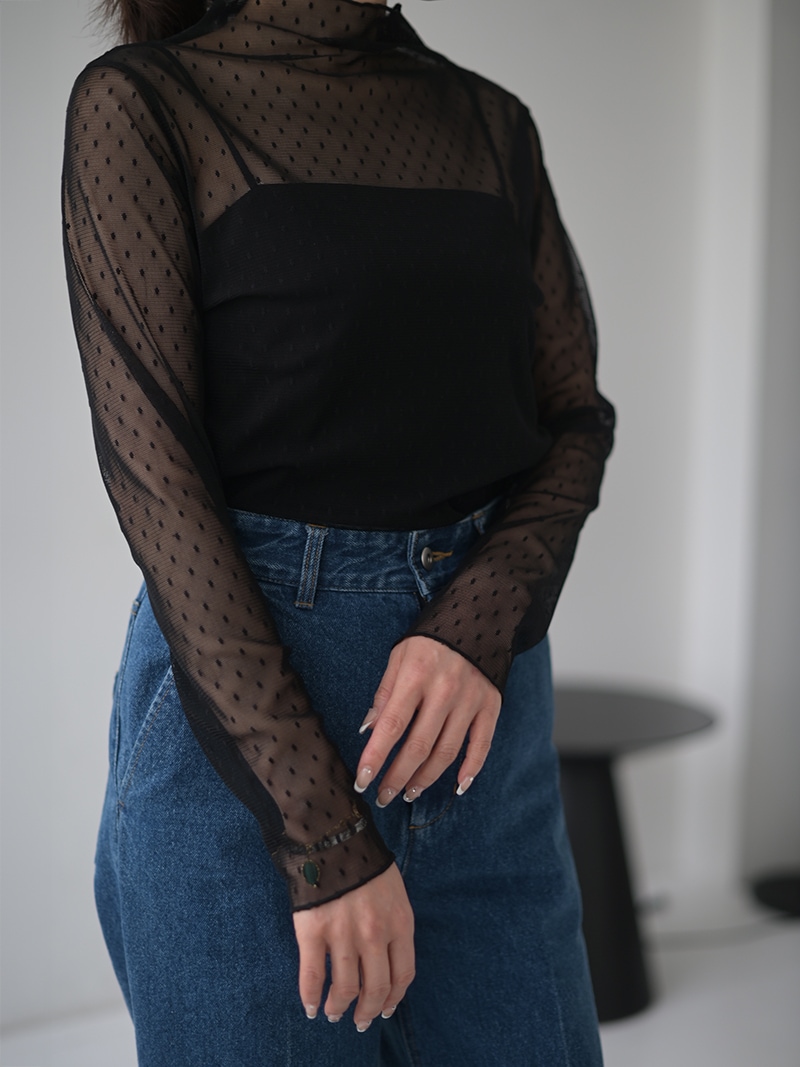 ドットシアートップス | Tops,Tシャツ | | TREFLE＋1（トレフルプラス