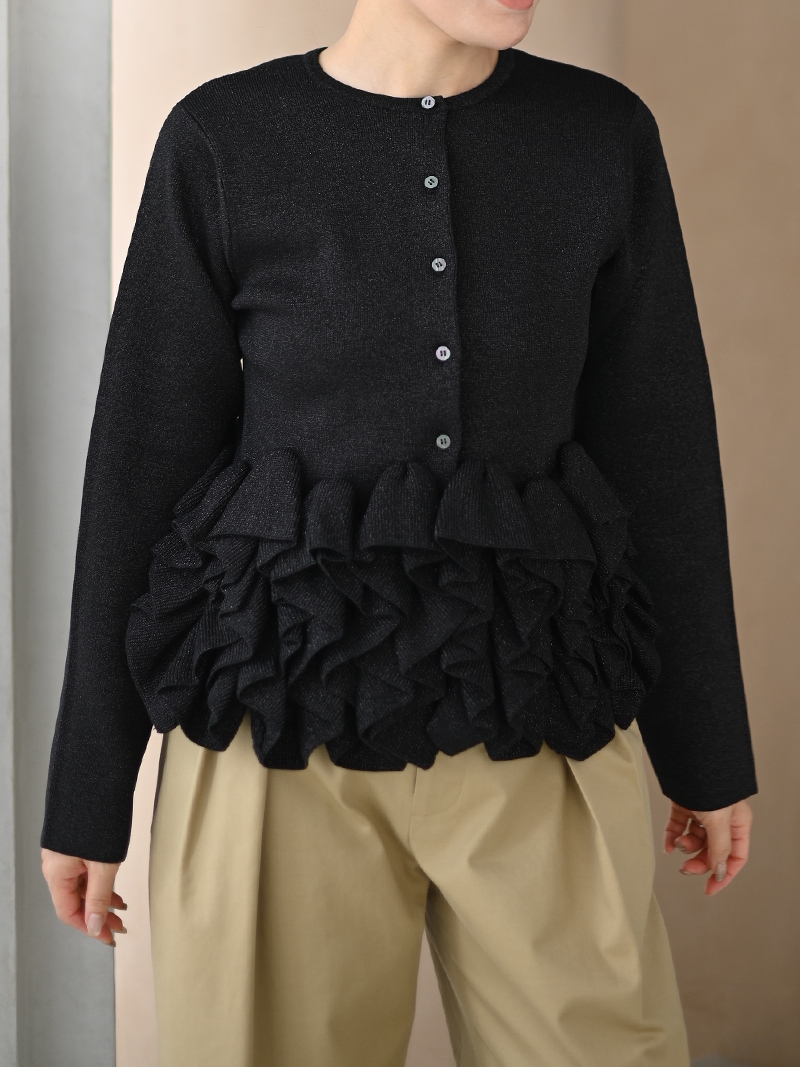 ラメスワンカーディガン | Cardigan,長袖 | | TREFLE＋1（トレフル