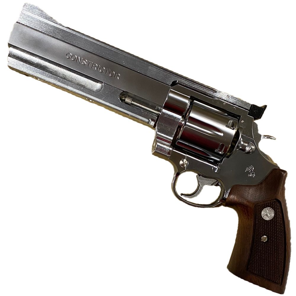 マルシン コンストリクター/6mm/X/ABS/木グリ/SV