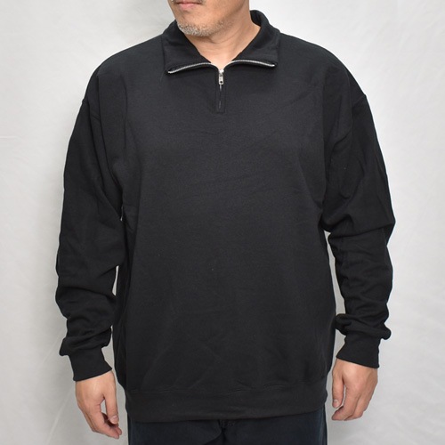 Jerzees/Quarter Zip Cadet Collar Sweatshirt（ジャージーズ ハーフ