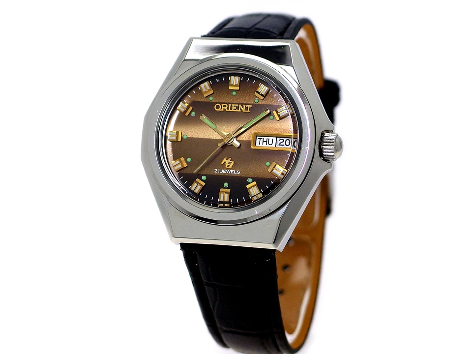 オリエント ハイエース IT489156-6A CX 21石自動巻 OH済 1970年代