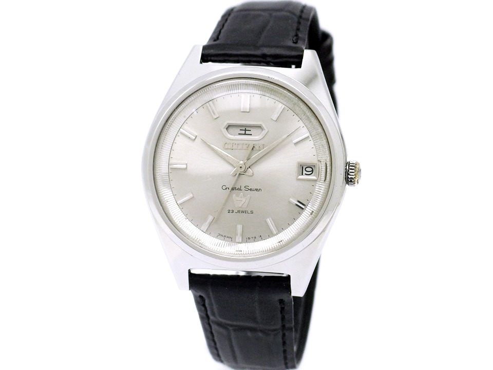 シチズン クリスタルセブン 23石 ACSS2937-T 自動巻 OH済 昭和43年製