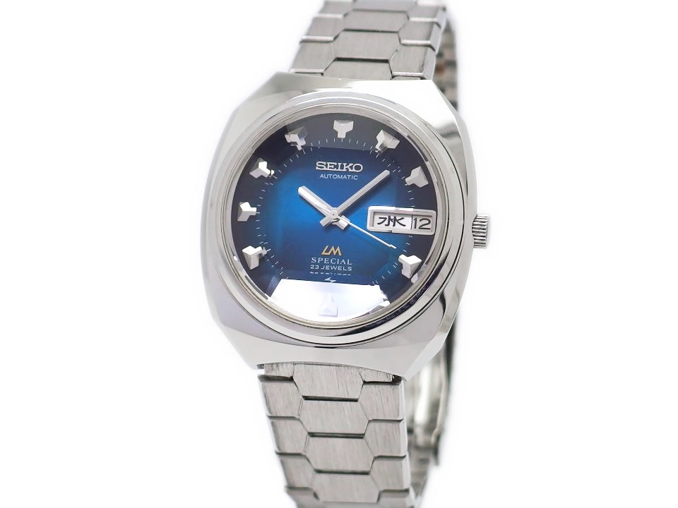 セイコー ロードマチック スペシャル 5216-6000 グラデーション青文字