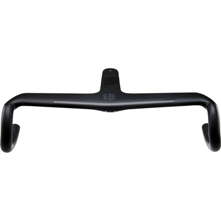 ブラックインク 一体型エアロバーステム AB-2 幅380mm | ロードバイク