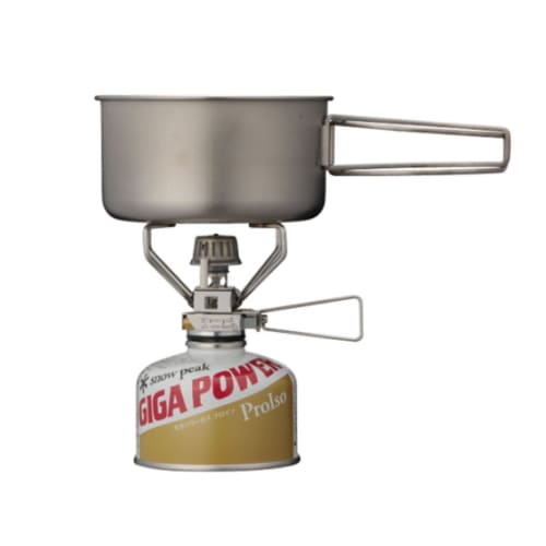 スノーピーク snowpeak チタンパーソナルクッカーセット [重量330g