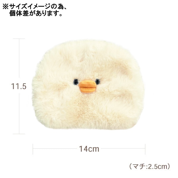 小物入れ 『ラウンドポーチ ひよこ TY035 L』 生活雑貨,ポーチ・小物