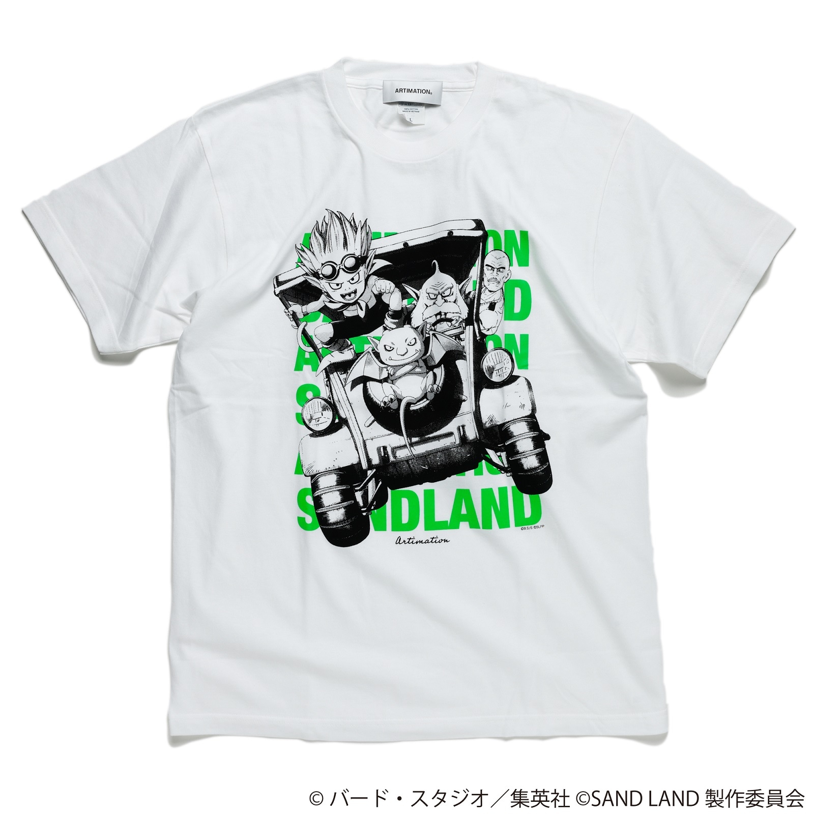 数量限定＞＜SAND LAND×ARTIMATION＞ RAO'S CAR S/S TEE AMSDL001