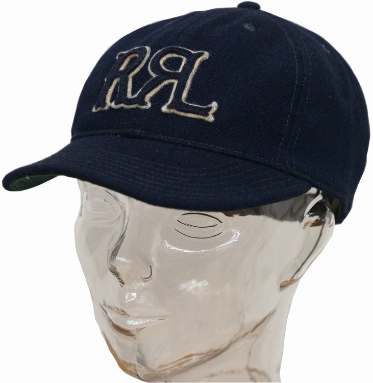 ダブルアールエル) RRL 本藍染め コットン ウール ツイル ボール