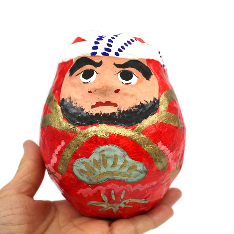 宮内張子 鉢巻ダルマ | 住,郷土玩具・人形,張子・つまみ人形 | IKUNAS