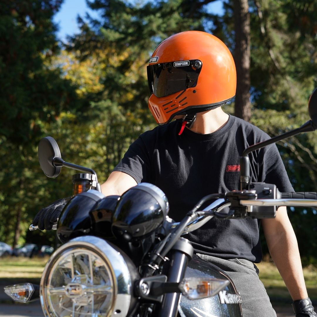 SIMPSON M30 オレンジ | SIMPSONヘルメット公認オンラインストア