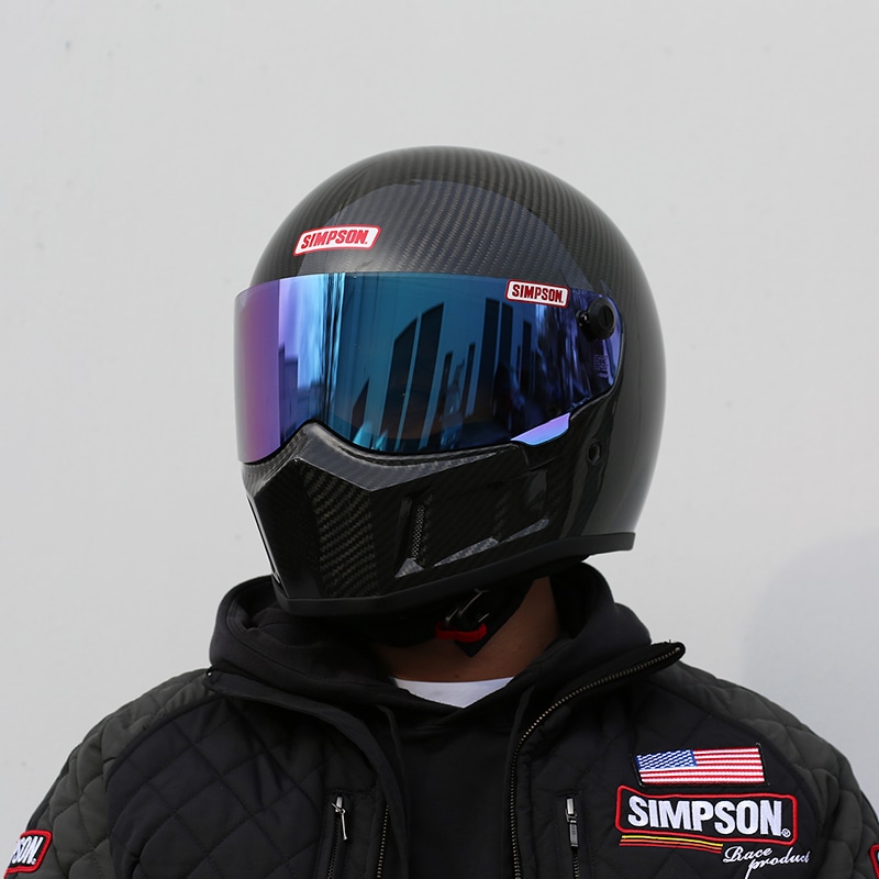 シールド SB15用 (ミラー)イリジウム | SIMPSONヘルメット公認