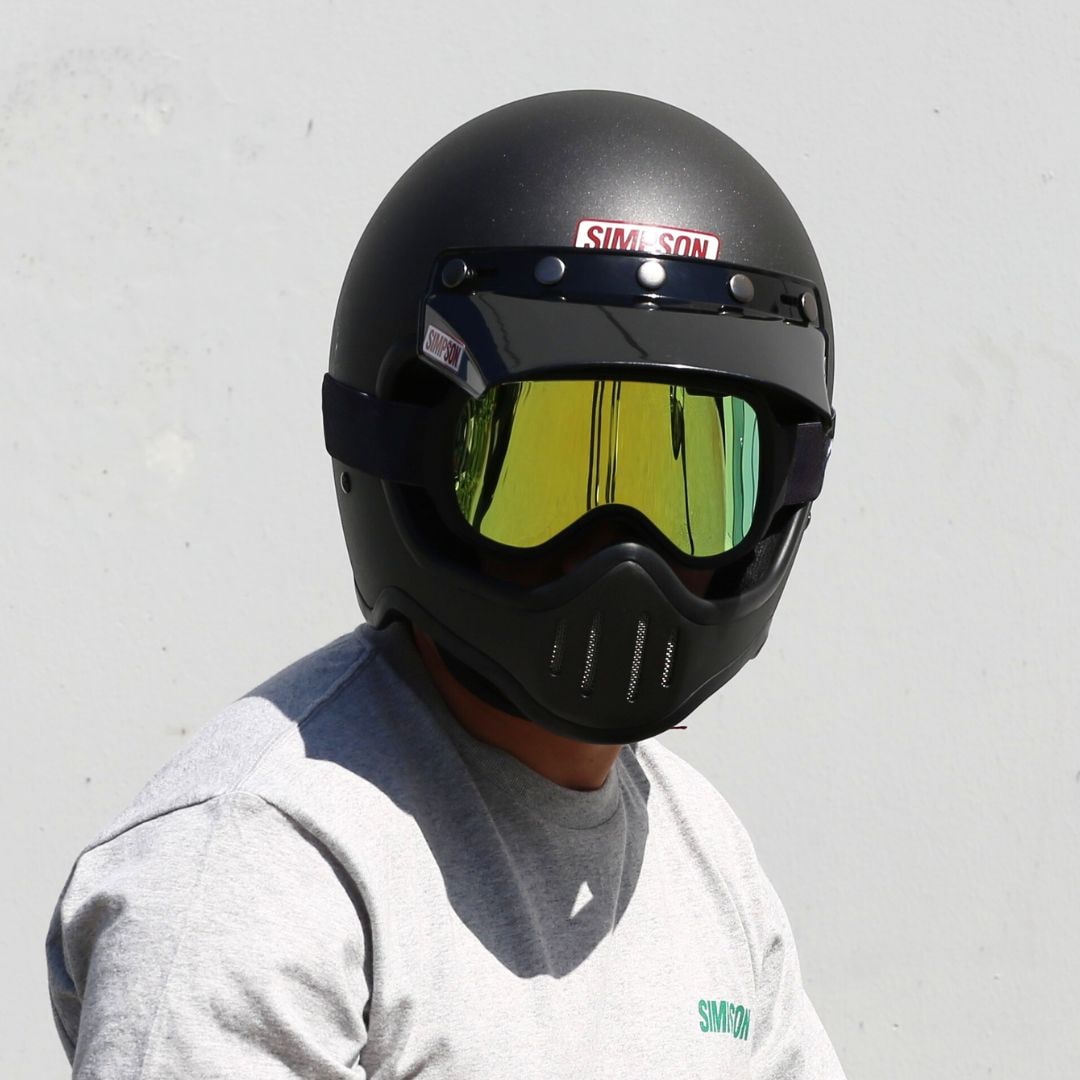 SIMPSON M50 ストーンブラック | SIMPSONヘルメット公認オンラインストア