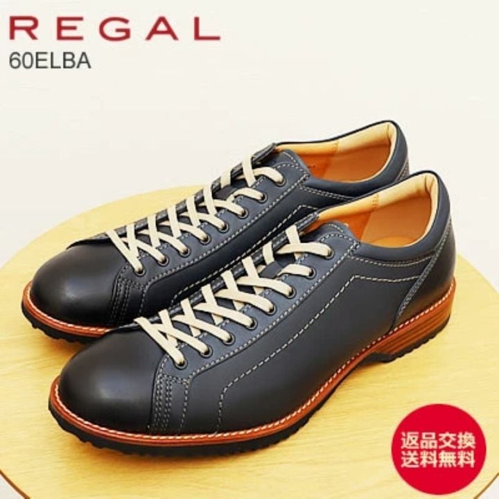 REGAL リーガル レースアップレザースニーカー 57BL NAVY ネイビー