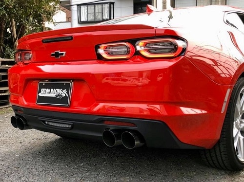 シボレー カマロ ワンオフ マフラー 【型式：－】 | ワンオフ製作事例