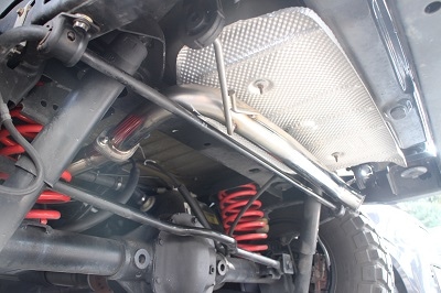 JKラングラー ダウンテールマフラー MBRP Jeep（ジープ） MBRP 2018-2024 ラングラー JL 2ドア 4ドア