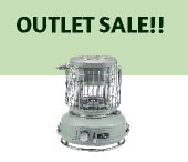 アウトレット】センゴクアラジン ポータブルガスストーブ （グリーン