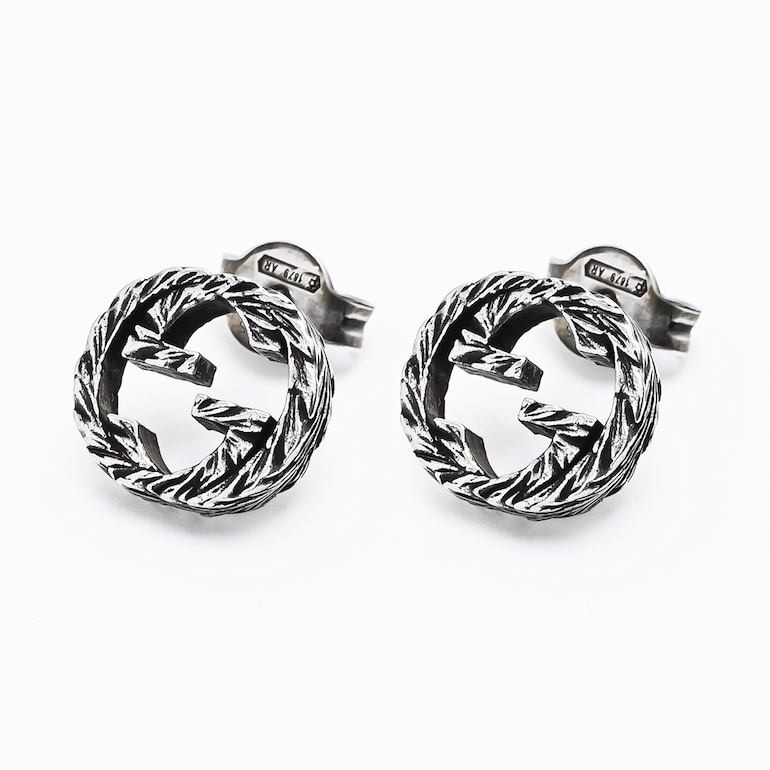 グッチ GUCCI ピアス ジュエリー インターロッキングG イヤリング