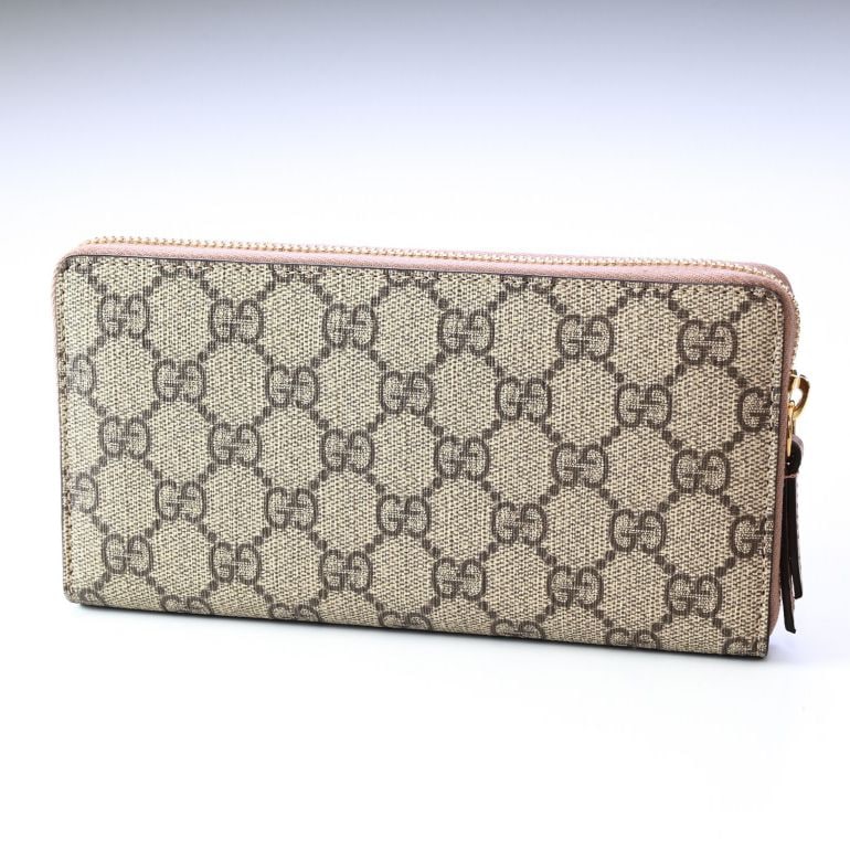 グッチ GUCCI 長財布 ラウンドファスナー レディース プチ マーモント