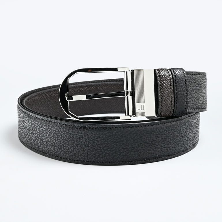ダンヒル dunhill ベルト 35mm 95サイズ リバーシブル サドルバックル