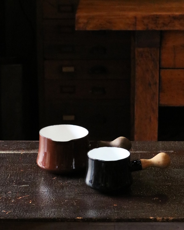 Dansk Enamelware Milkpan Brack｜ダンスク エナメルウエア ミルクパン