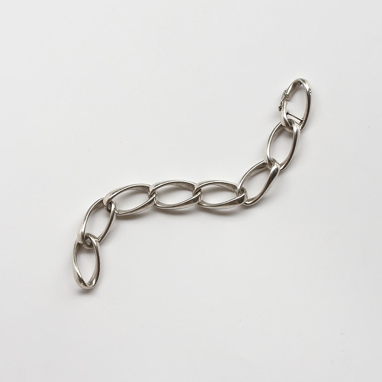 VINTAGE】French Silver Link Bracelet | VINTAGE,ALL | MATILDE