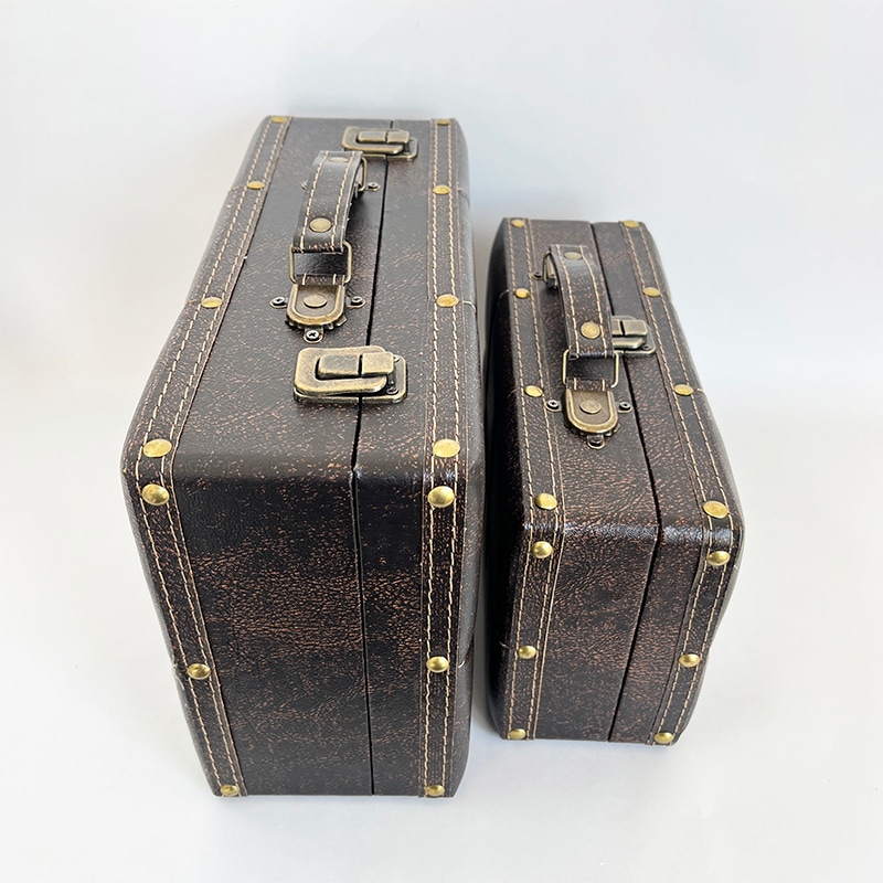 寄付 アクタスカラーズ ケース トランク デニム レザー ブラック L