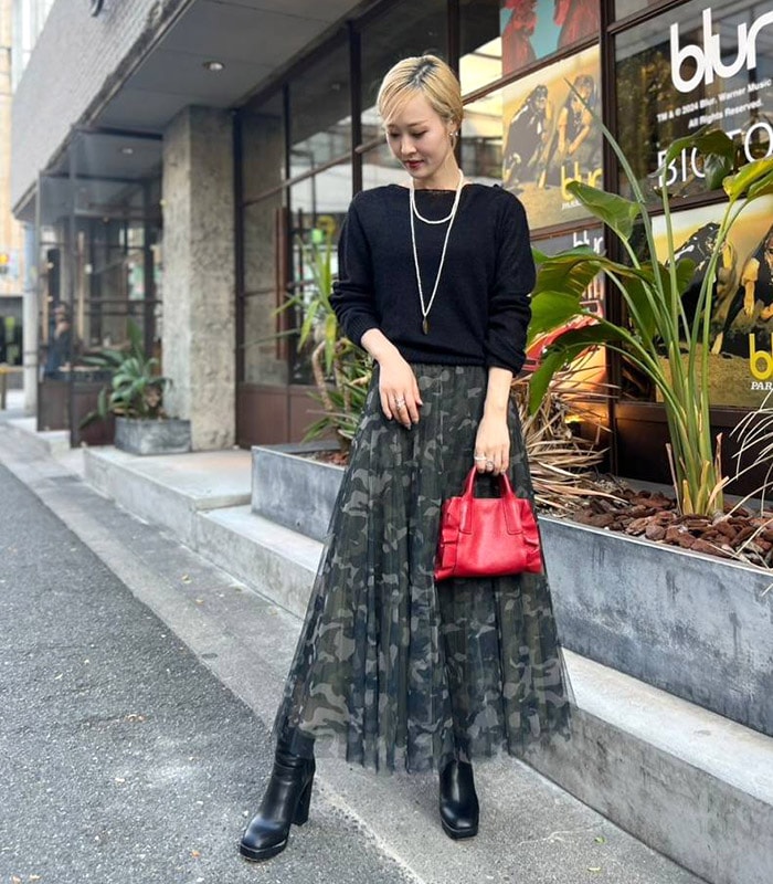 TRANOI】迷彩柄チュールスカート182R516 | WEAR,スカート | DESERT ROSE