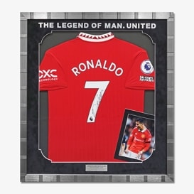 ロナウド直筆サイン入りレアルマドリード16/17アウェイユニフォーム