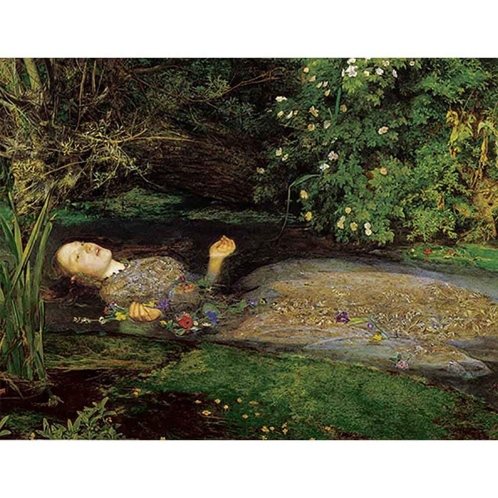 オフィーリア 【6号】 ジョン・エヴァレット・ミレー 【 額縁が選べる