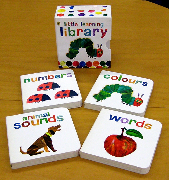 Eric Carle Little Learning Library エリック・カールミニ絵本4冊