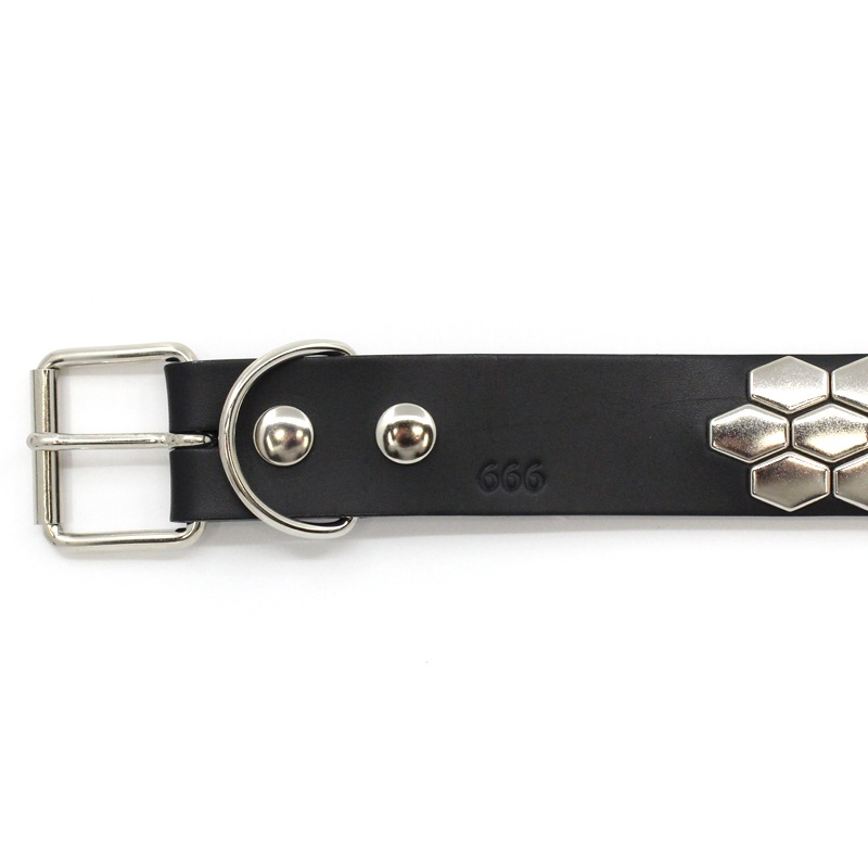 3連ヘキサゴンベルト｜『666』パンクロックファッションの通販