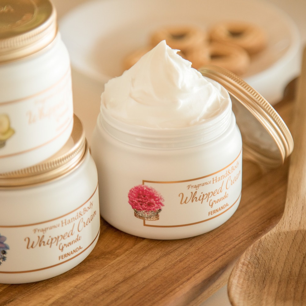 フレグランスハンド＆ボディホイップクリーム グランデ(ピンクエウ