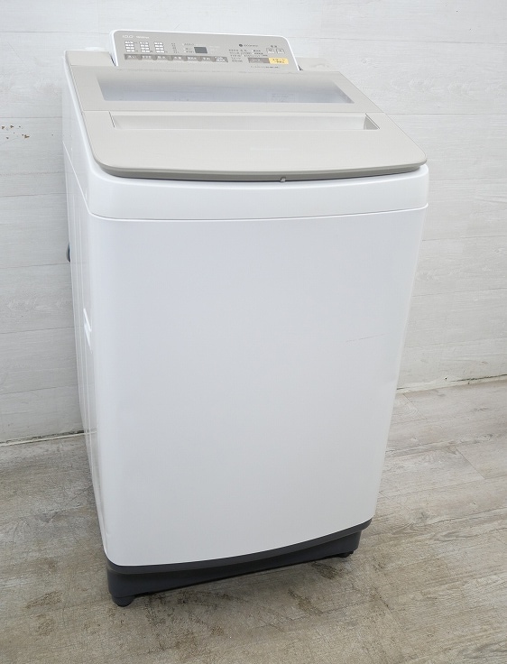 Panasonic製/2017年式/10kg/全自動洗濯機/NA-FA100H3 | 中古洗濯機,8kg