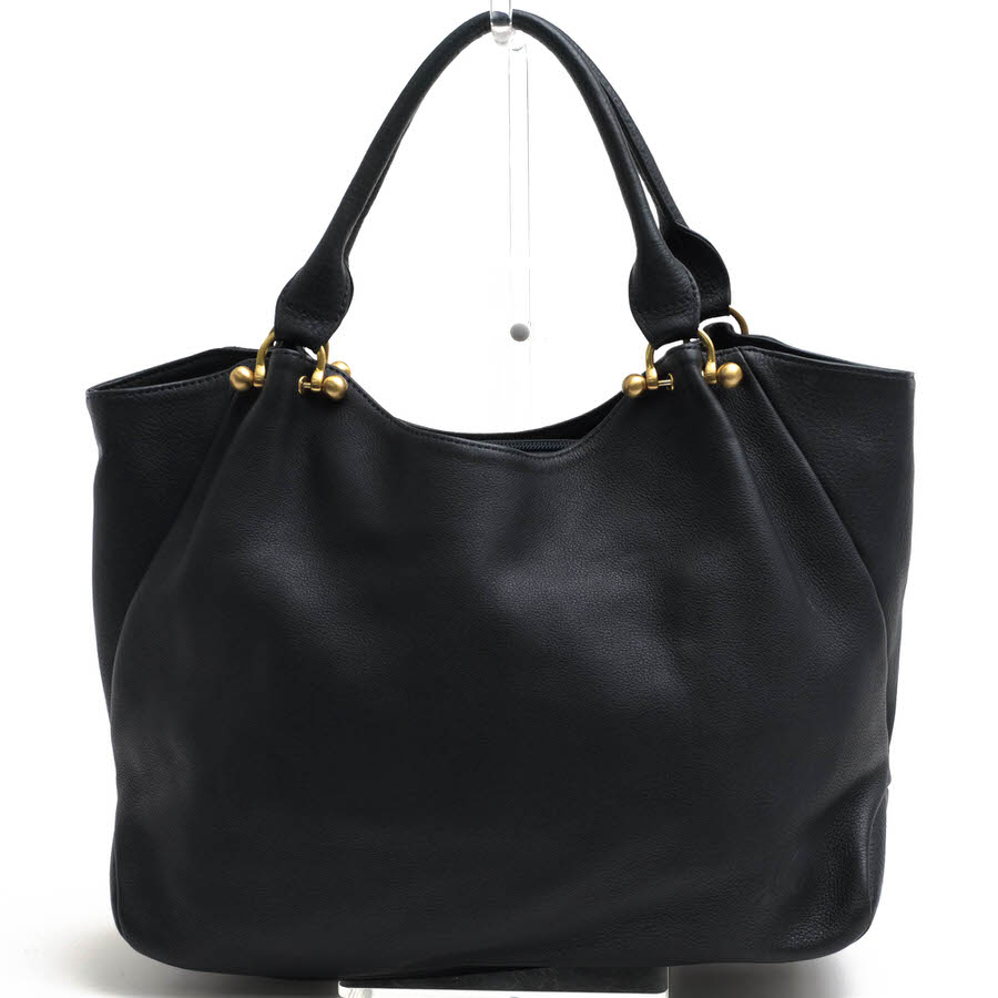 Kitamura Y-0675 セミショルダーバッグ / キタムラ 牛革 シボ革