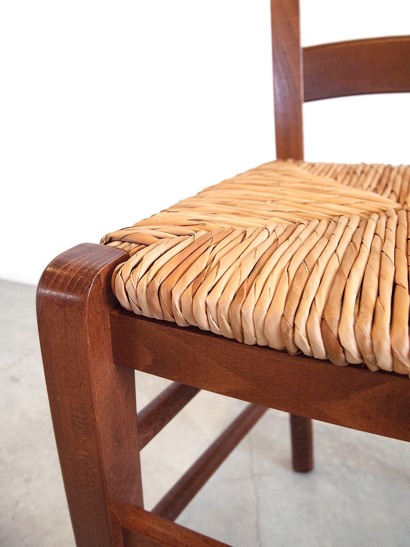 イタリアチェア 藁座面 レストラン用｜イデア