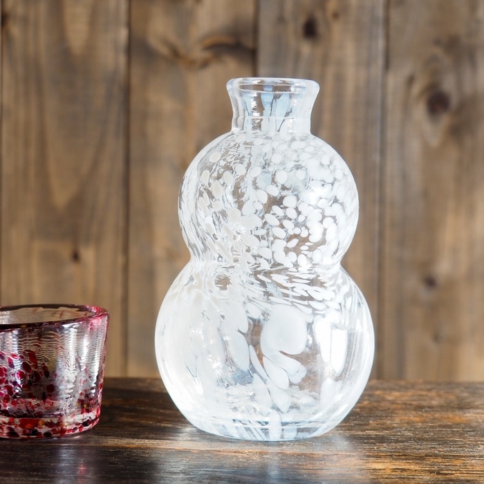 雪だるま 徳利 | 北一硝子 まごころお届け便