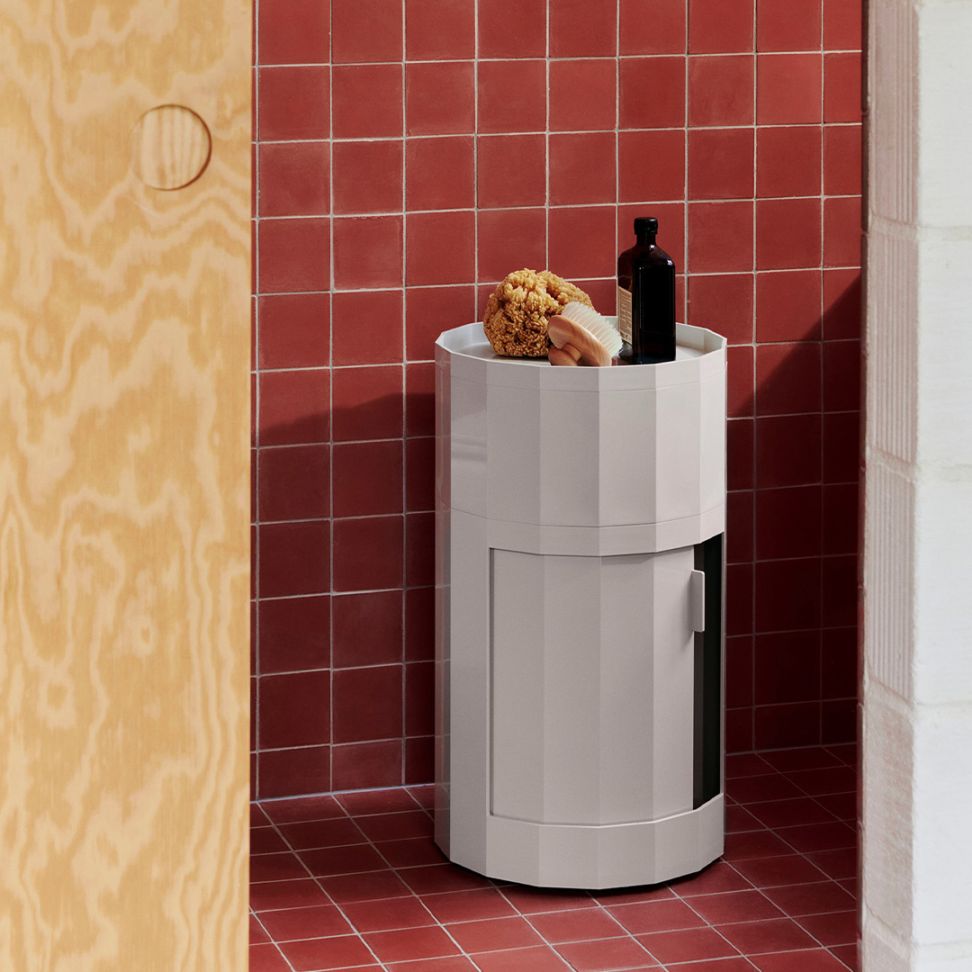 お取り寄せ】 HAY (ヘイ) Facet Cabinet High ミスティーグレー