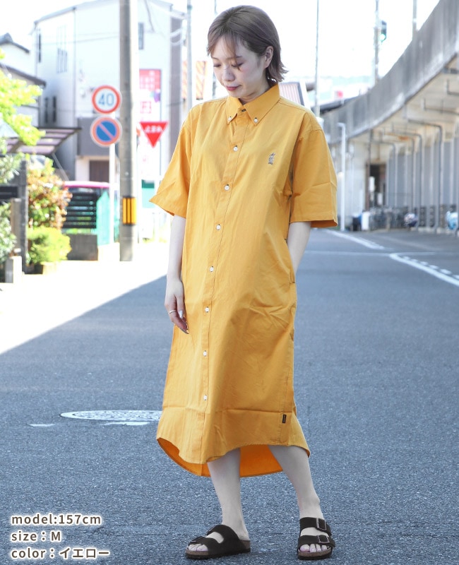 クリフメイヤー[公式] キャンプラビットシャツワンピ LADYS 2355107L