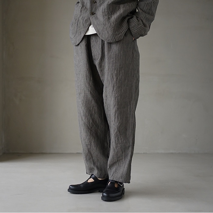 13500012) / Vlas Blomme (ヴラスブラム) / Vintage Stripe テーパード