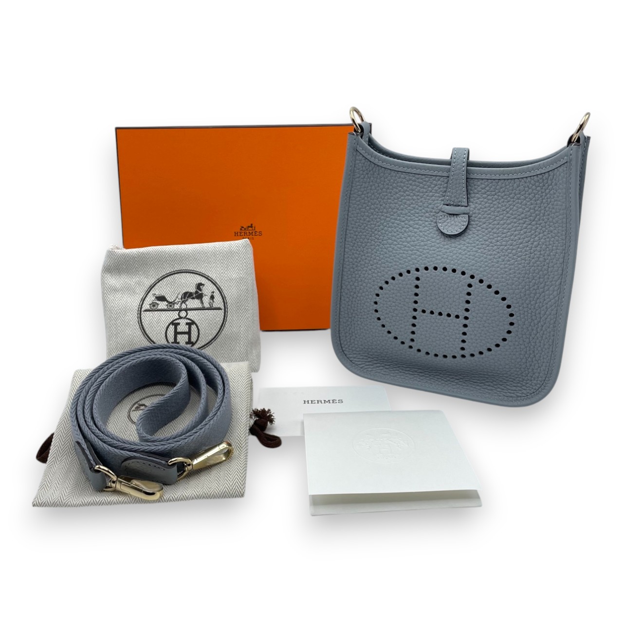 エルメス ミニエヴリン アマゾーヌ TPM グリパンタン トリヨン