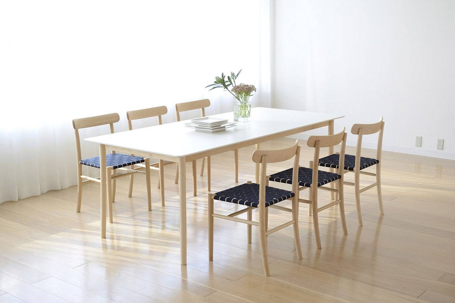 ライトウッド ダイニングテーブル コーリアン 130 / 160 / 180 / 200の