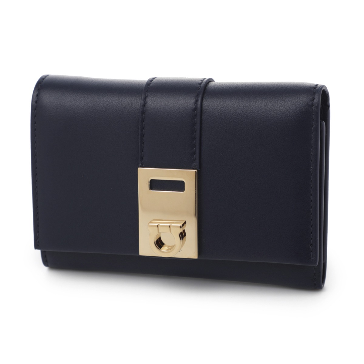 FERRAGAMO フェラガモ 3つ折り財布 小銭入れ付き/コンパクトウォレット