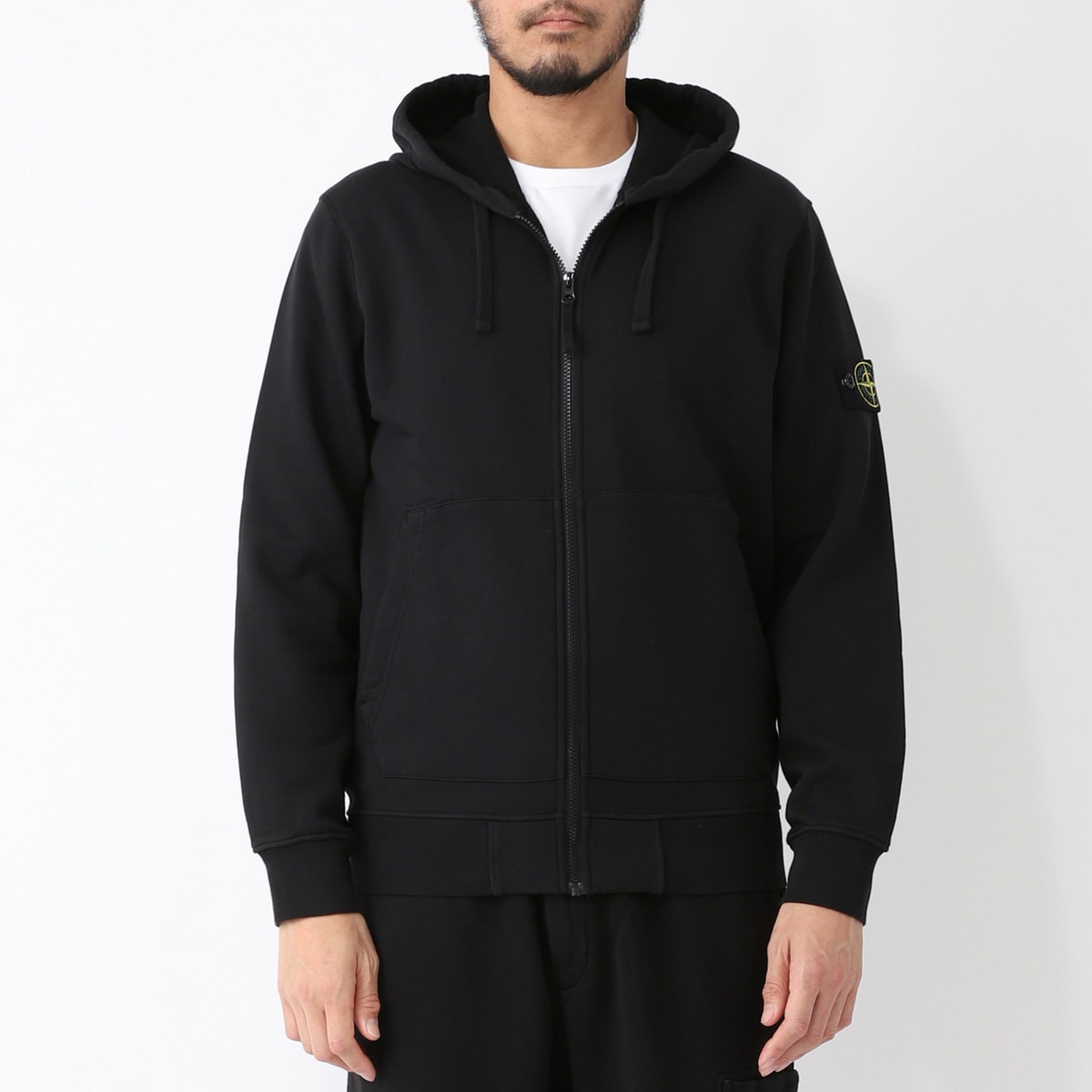 STONE ISLAND ストーンアイランド ジップアップパーカ/6100042 ORGANIC