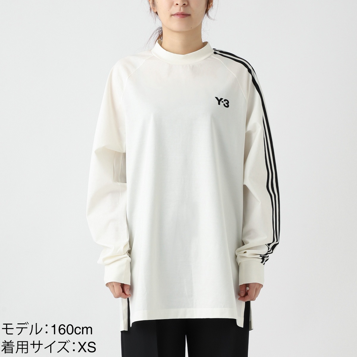 アウトレット】【ラスト1点】Y-3 ワイスリー クルーネック長袖