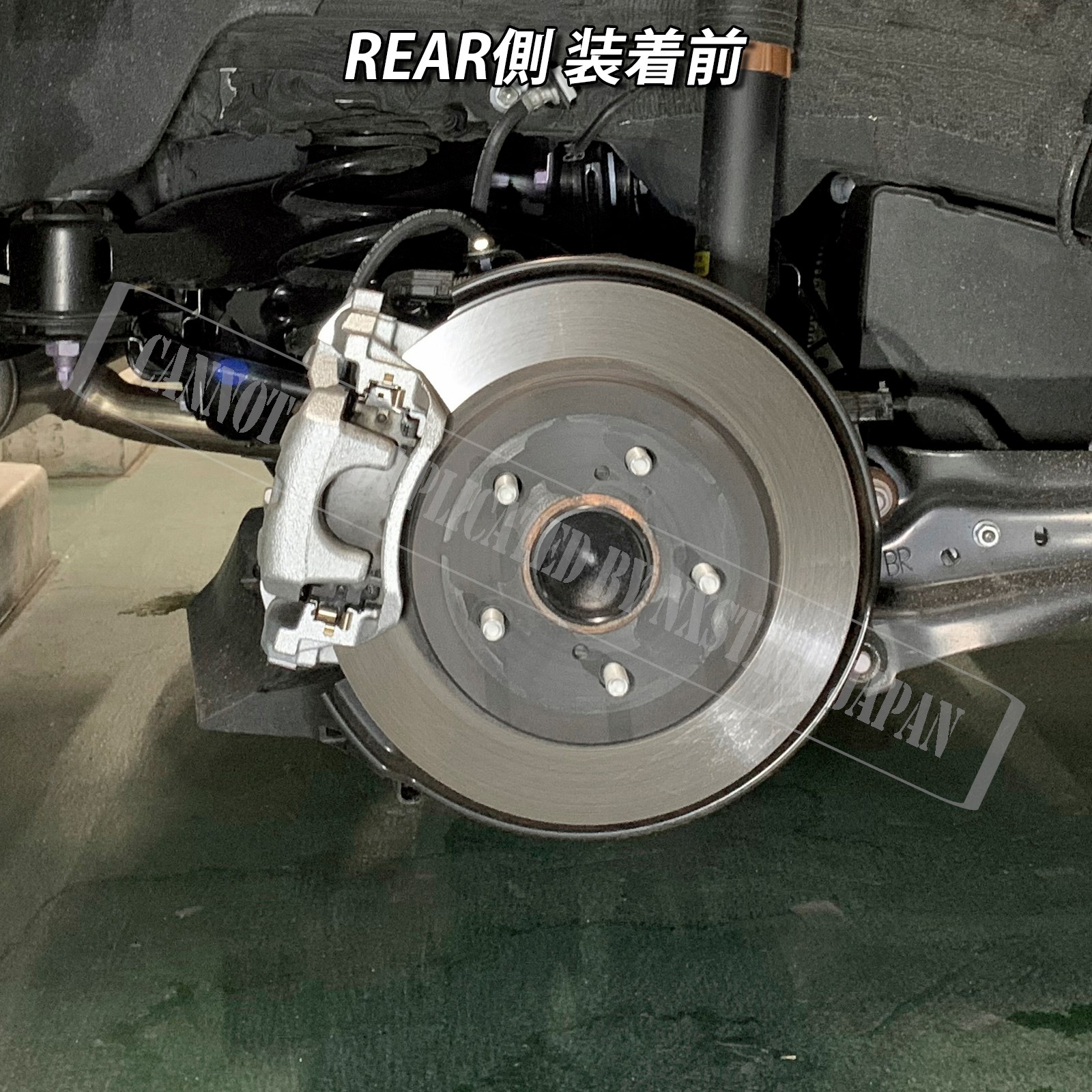 予約商品 トヨタ車 ハリアー80系用 高耐久金属製キャリパーカバー