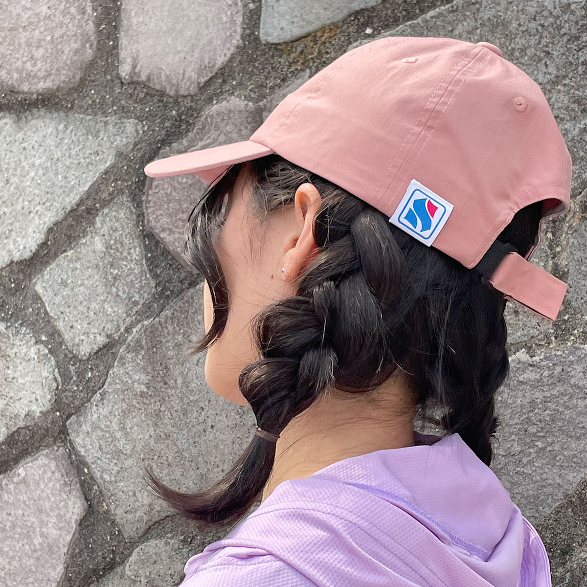 ロゴ刺繍キャップ【ピンク】 | PlusM Online Shop プラスエム