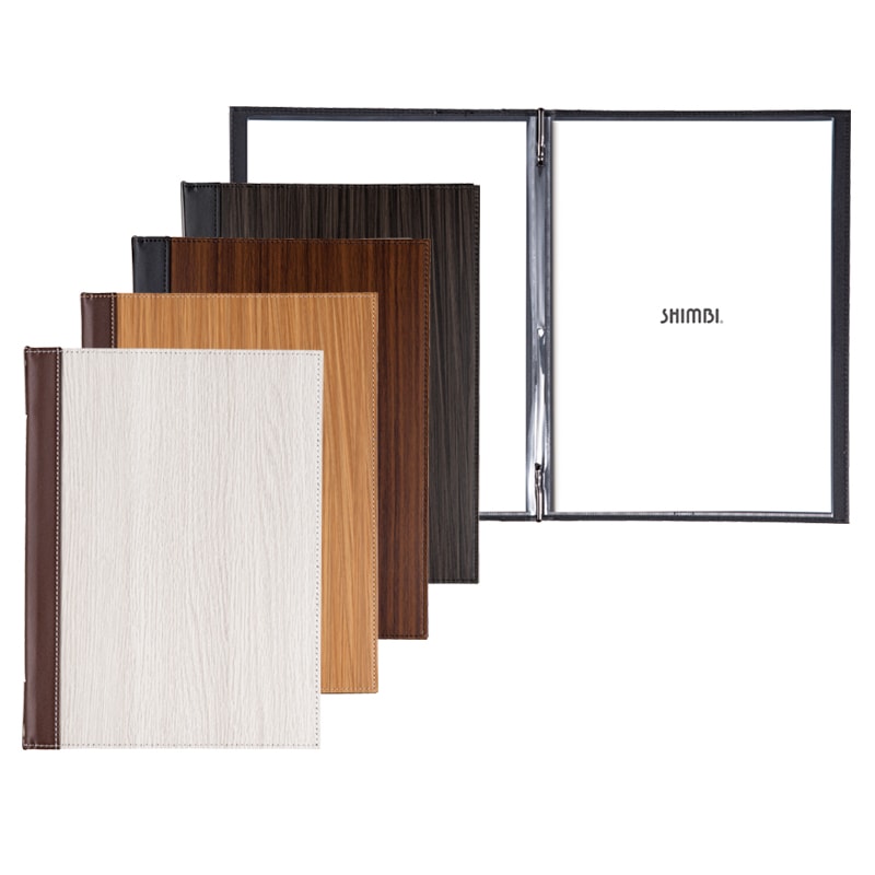 TPE-301 （A4 4ページ仕様 メニュークリップ仕様） 洋風メニューブック