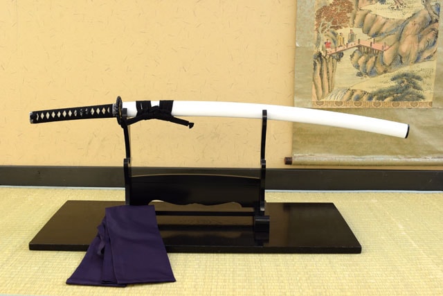 沖田総司所用 加州清光 亜鉛合金刀身 刀袋付 高級模造刀｜【公式】模造